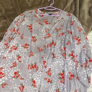 Torrid floral blouse